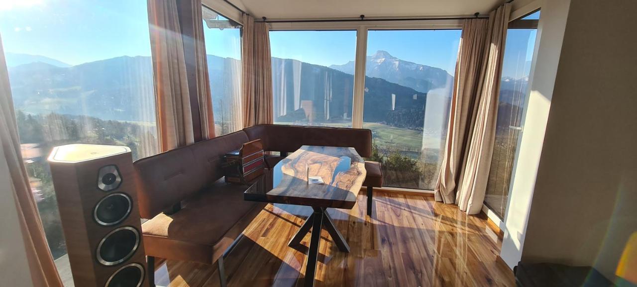 Ruhige Bergvilla In Alleinlage Am Mondsee Mit Seeblick Bergblick Und Whirlpool Innerschwand Экстерьер фото